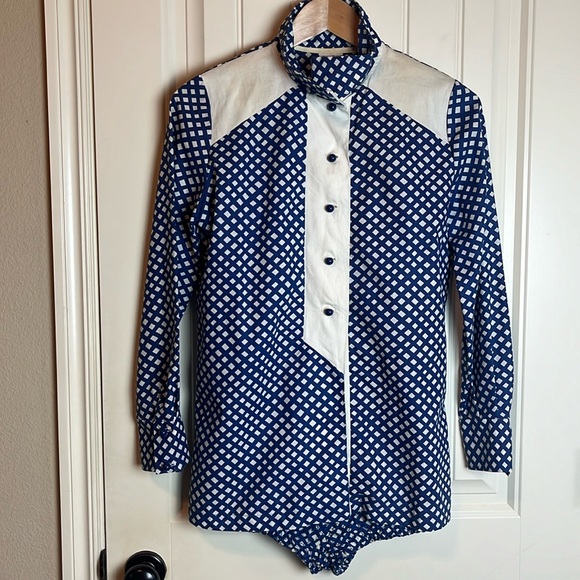 Vintage 1960’s Swimsuit Peter Pan Sun Blazers & coverup Sz 10 - Picture 2 of 14